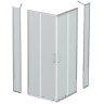 Душевой уголок BELBAGNO LUCE-AH-21-125/80-C-Cr